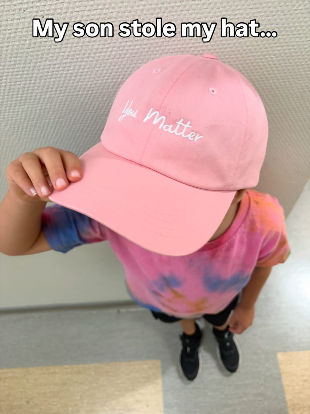 Customer photo review of You Matter Hat