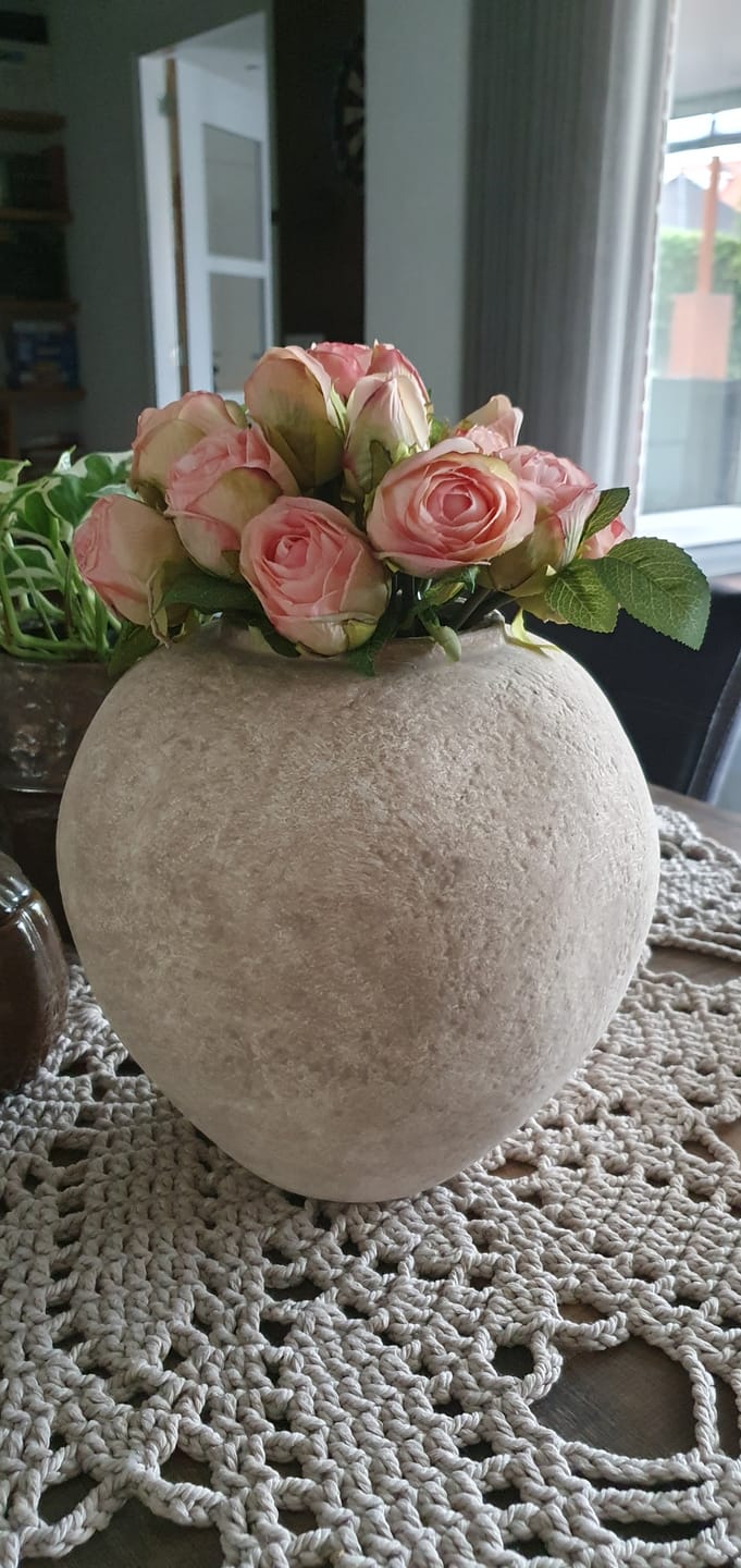 Customer photo review of Mini Rozen Boeket - Roze (20 rozen)