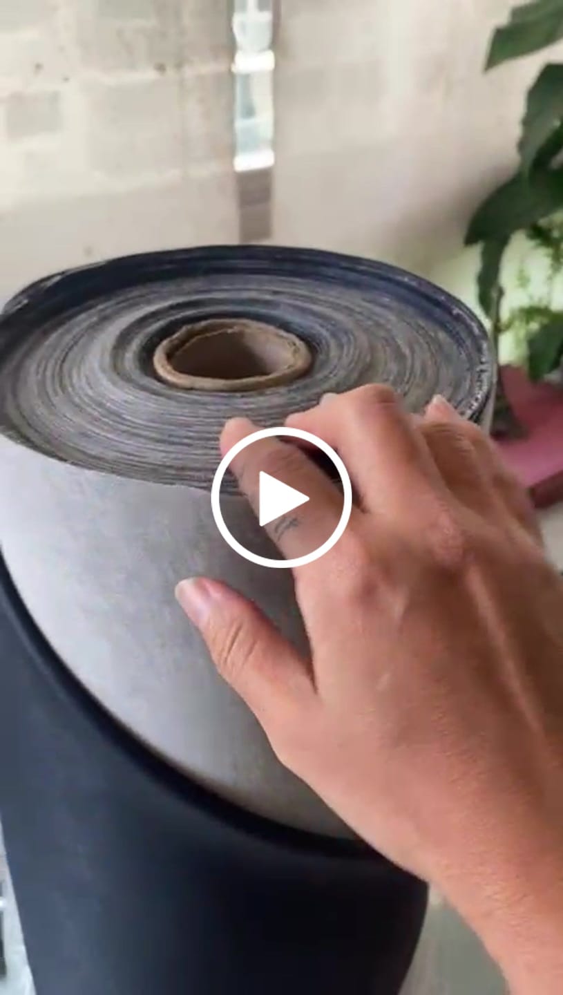 Customer video review of DUNA 0.9MM FUNDO MALHA COR MARINHO
