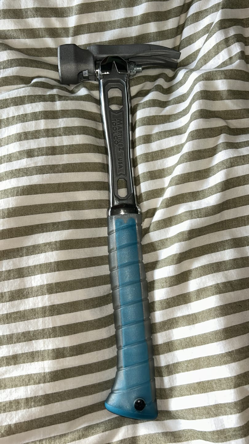 Customer photo review of Martinez Tools | Custom Hammer Build