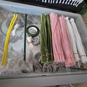 Customer photo review of Şönil Çiçek Yapım Kiti