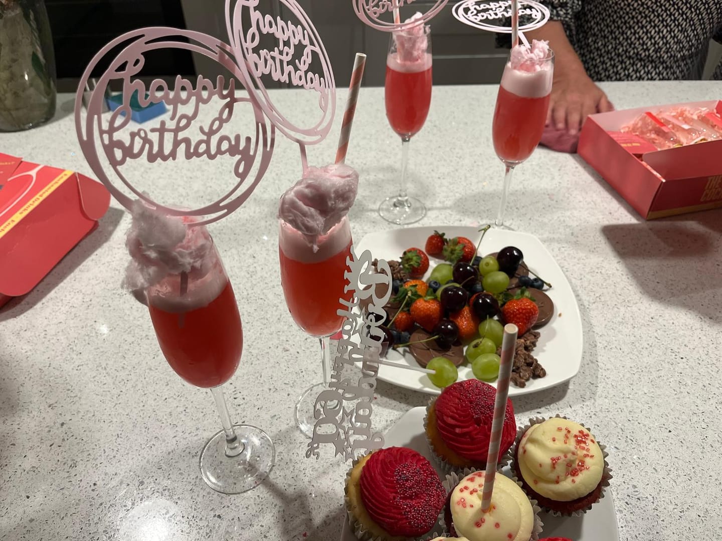 Customer photo review of Birthday Cocktail Kit