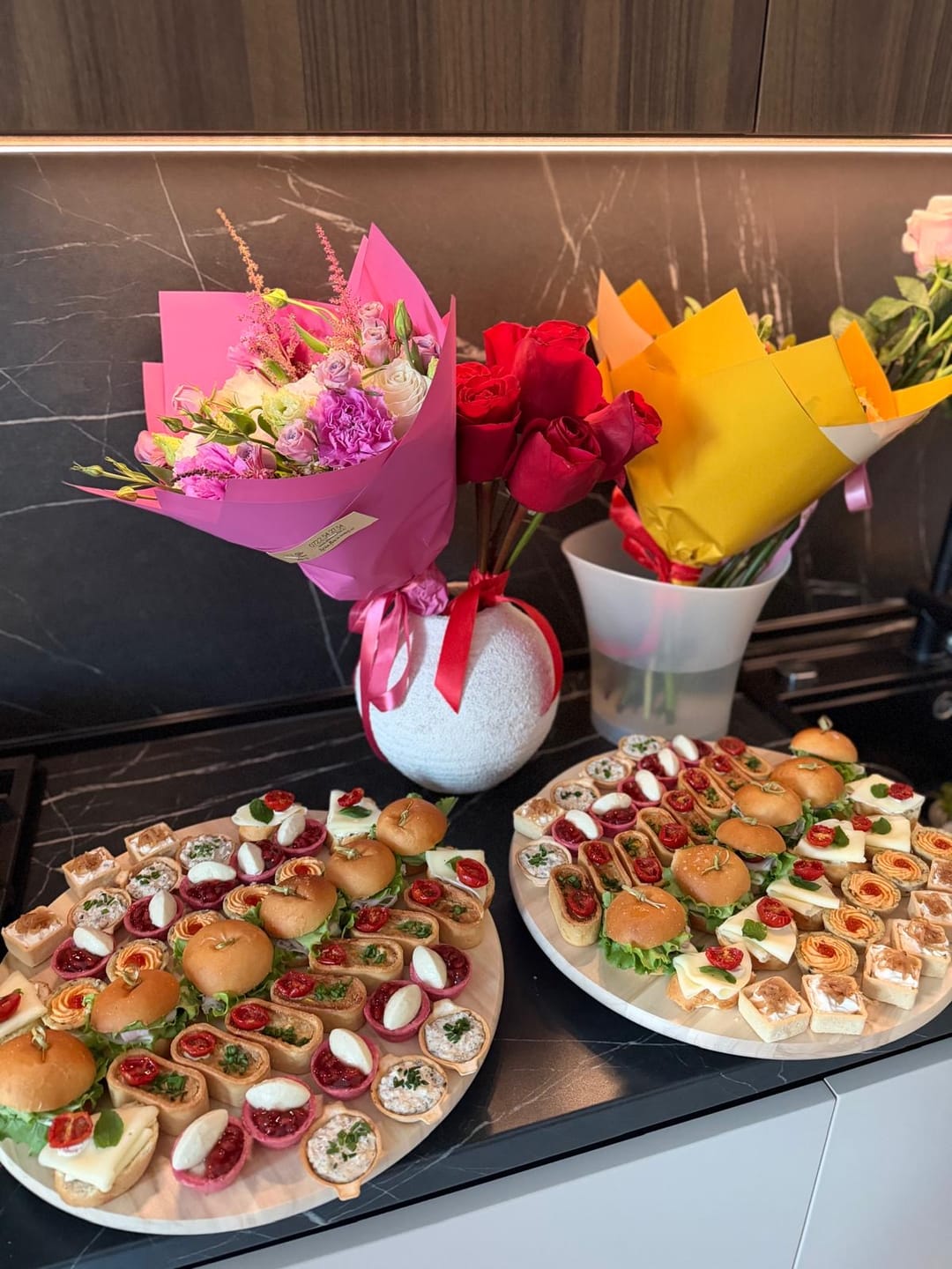 Customer photo review of Platou aperitiv gourmet - Mediteranean