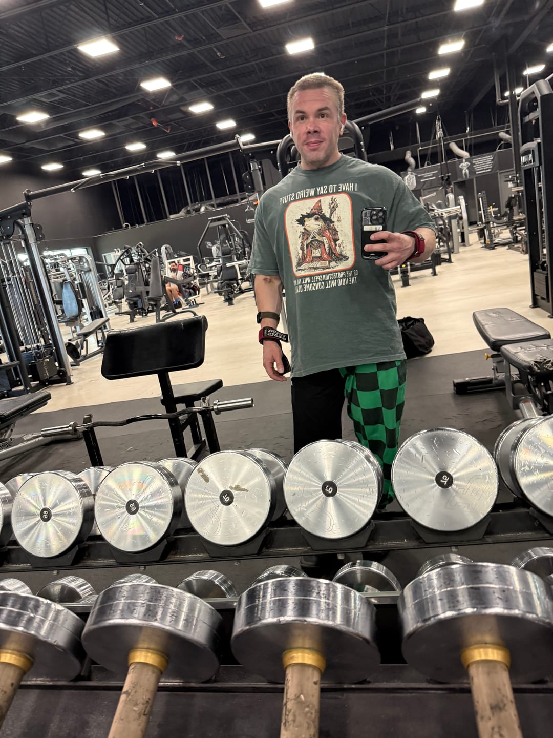 Customer photo review of Weird Stuff Comfort Colors T-Shirt