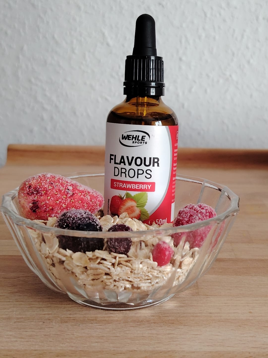 Customer photo review of Wehle Sports Flavdrops Aroma Tropfen - 50ml Flasche