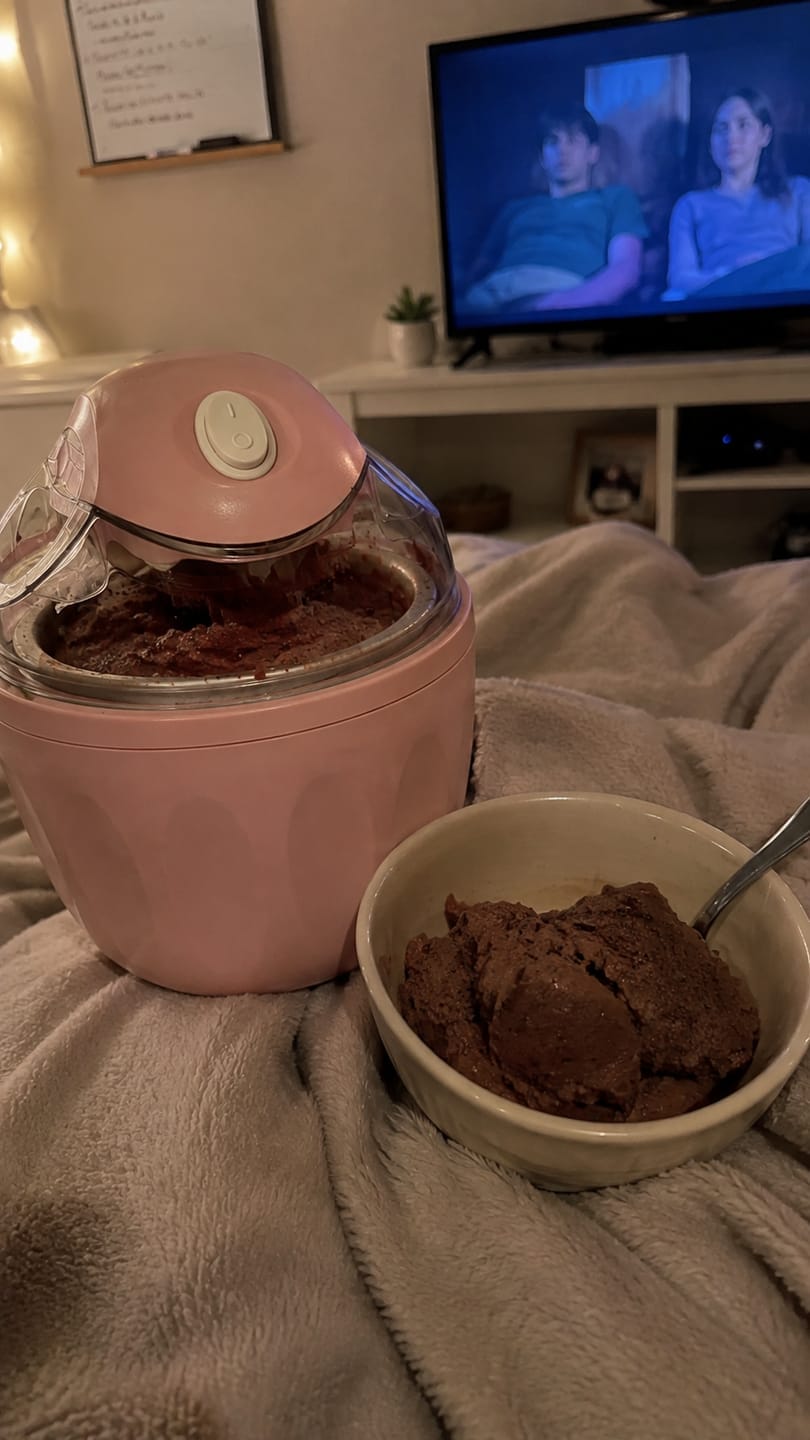 Customer photo review of GelatoTurbo™ Mini Macchina Per Gelato