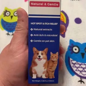 Customer photo review of Spray Anticoceira para Animais de Estimação com Fórmula Vegetal – 80 ml