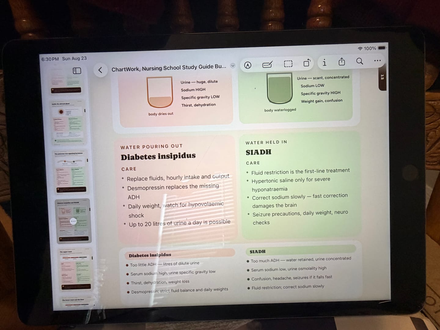 Customer photo review of Nursing School Study Guide Bundle | NCLEX Resources