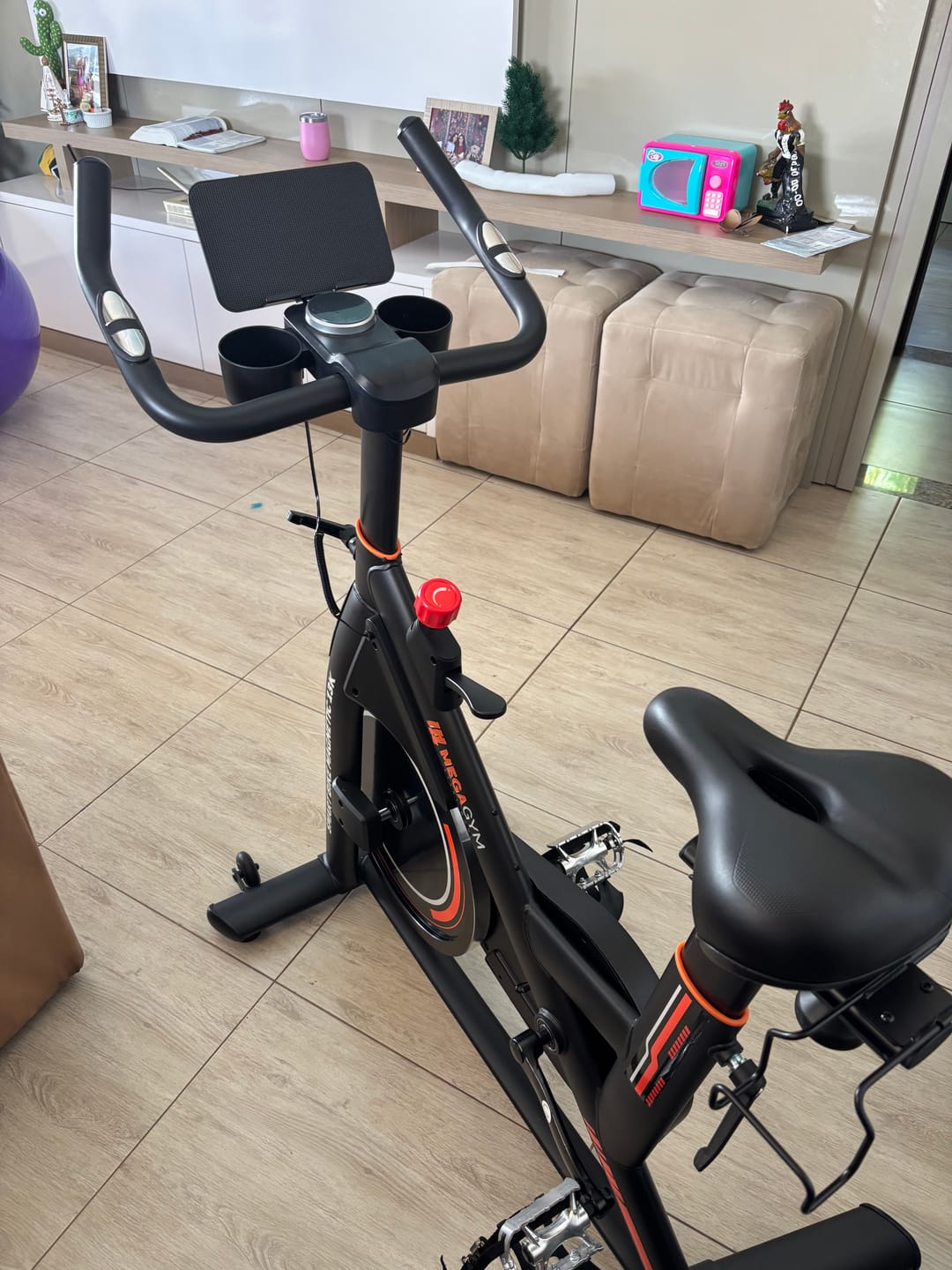 Customer photo review of Bicicleta Ergométrica Smart Magnetic 13K | Disco 13KG | Resistência Magnética potente | Banco Ultra Soft