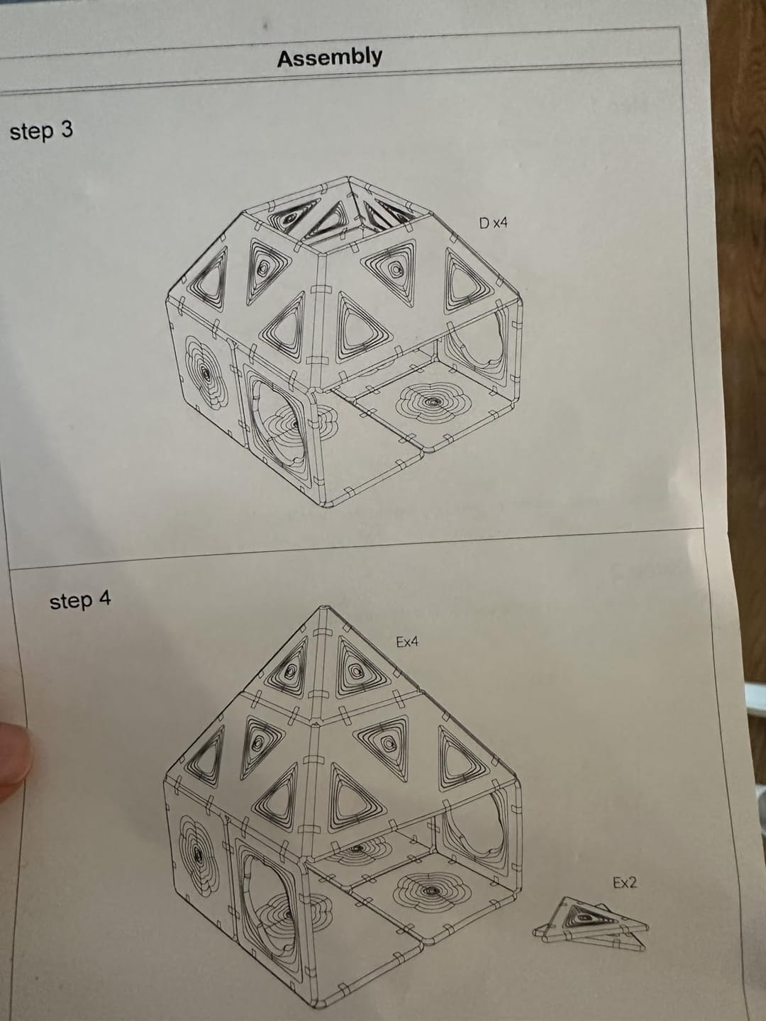 Customer photo review of Magnetic Building Panels