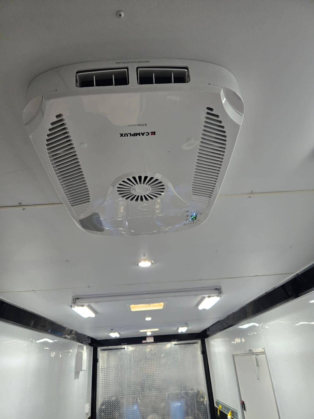 Customer photo review of CAMPLUX 15,000 BTU RV Air Conditioner with Heat Pump | Quiet, Efficient Cooling & Heating | Perfect for Campers, Fifth Wheels & Food Trucks | Remote Control | R32 Refrigerant