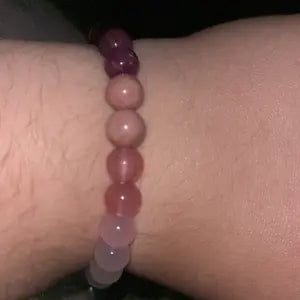 Customer photo review of FuAttract Self Love & Emotional Balance Garnet Rose Quartz White Jade Energy Bracelet