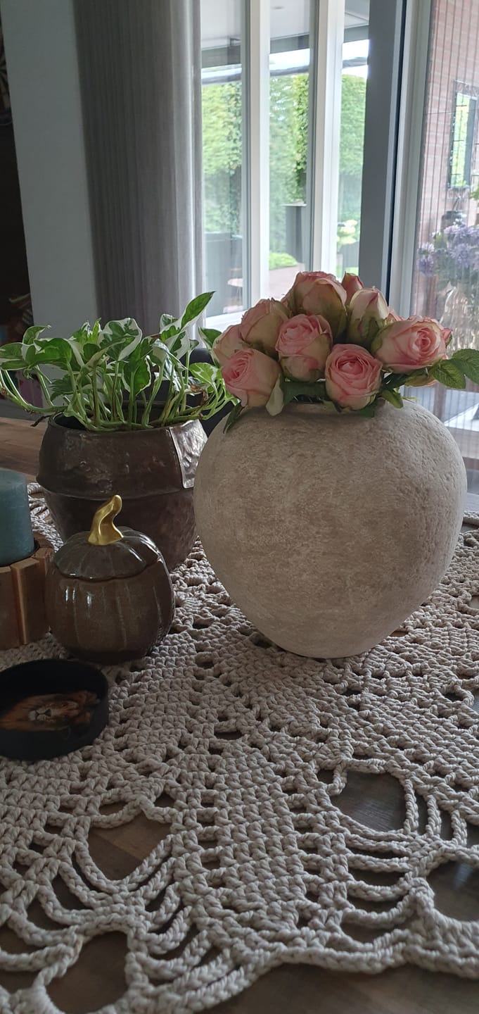 Customer photo review of Arda vaas - Beige