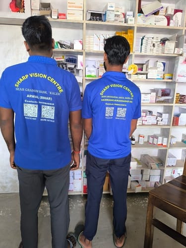 Customer photo review of Customized Polo T-Shirt With Your Company Logo | PrintMine.in