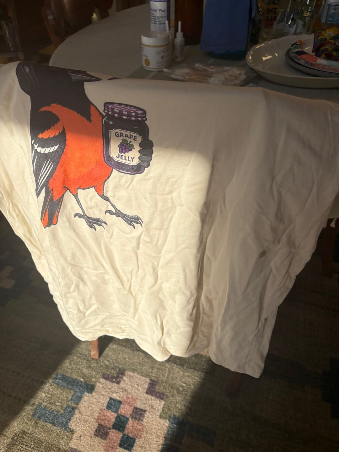 Customer photo review of Oriole Jam Tee