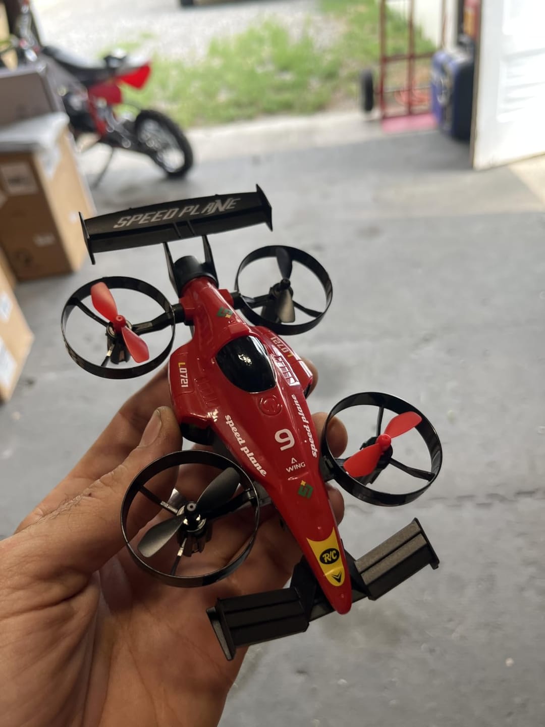 Customer photo review of AeroDrift™ – RC Flying & Drift Car