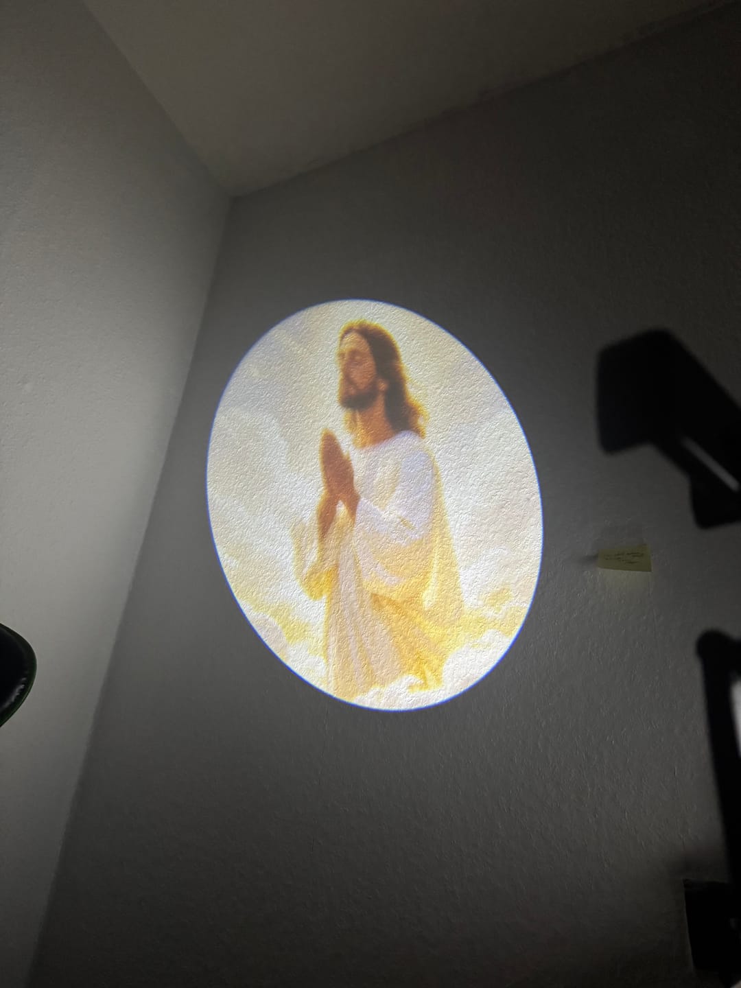 Customer photo review of Licht Christi Projektor
