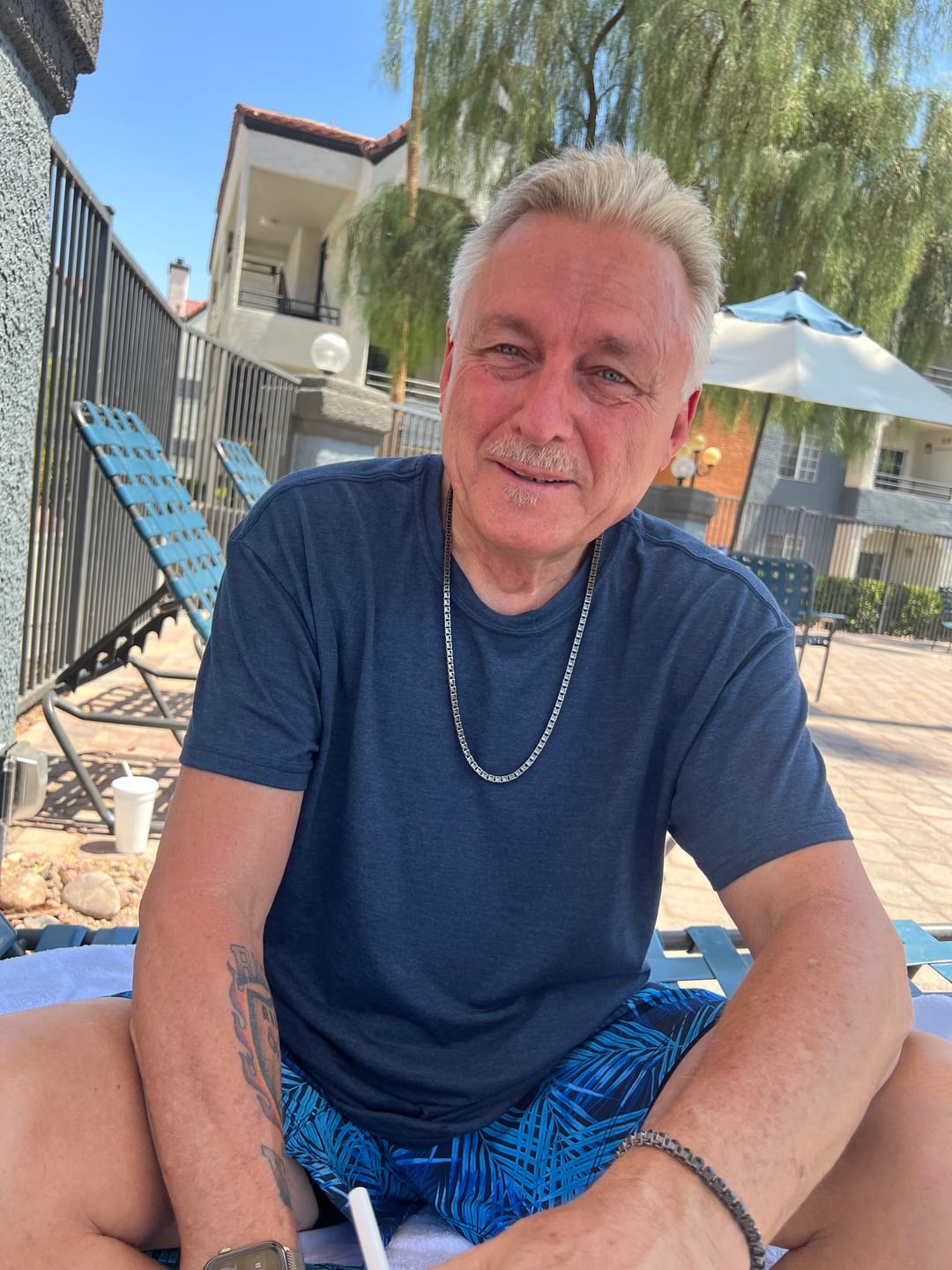 Customer photo review of Black Diamond Tennis Chain