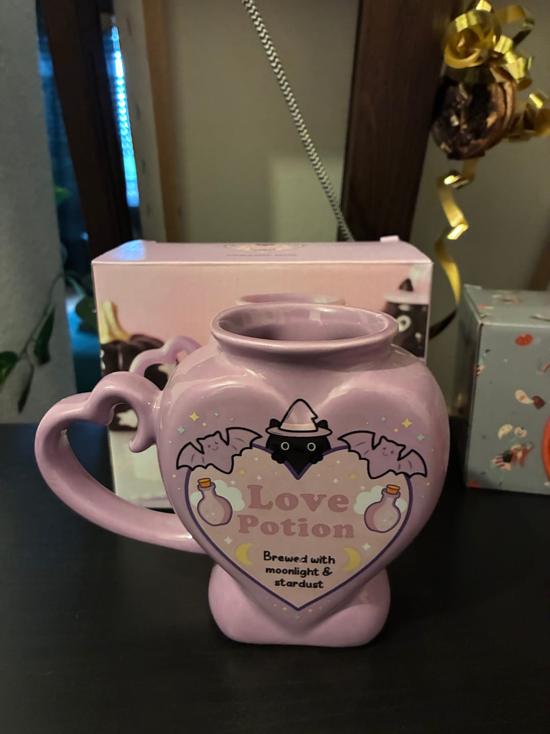 Customer photo review of Love Potion Tasse in Herzform, süße Tasse 300 ml