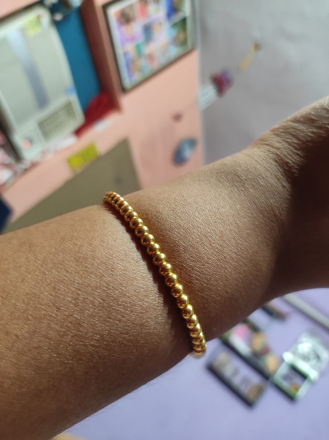 Customer photo review of Everyday Bead Bracelet