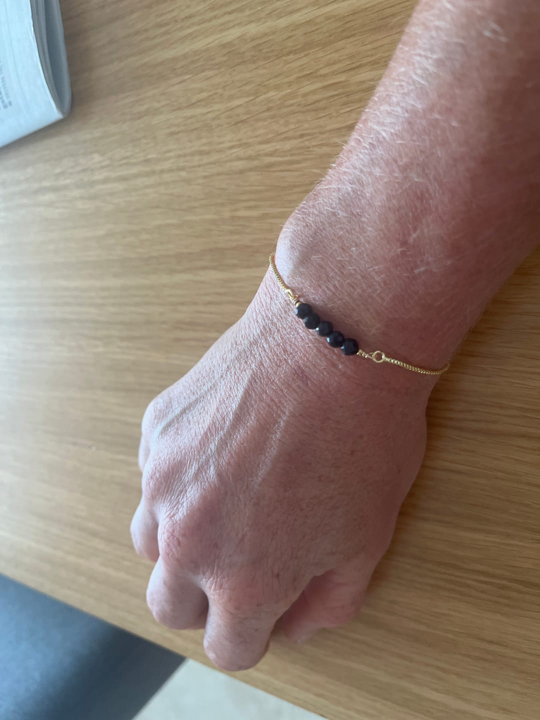 Customer photo review of Turmalin Armband - Schutz