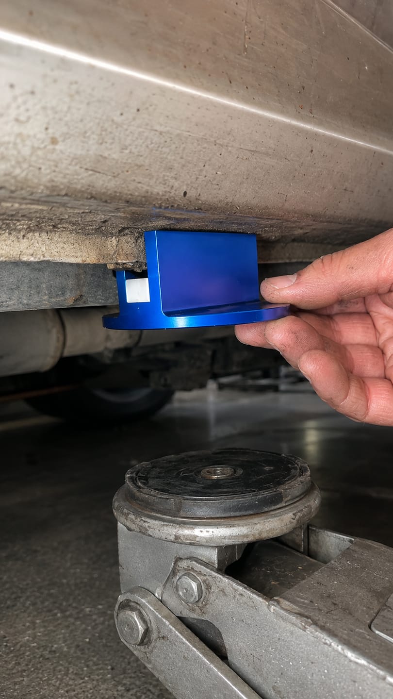 Customer photo review of BoltBuddy™ MagLift Jack Pad
