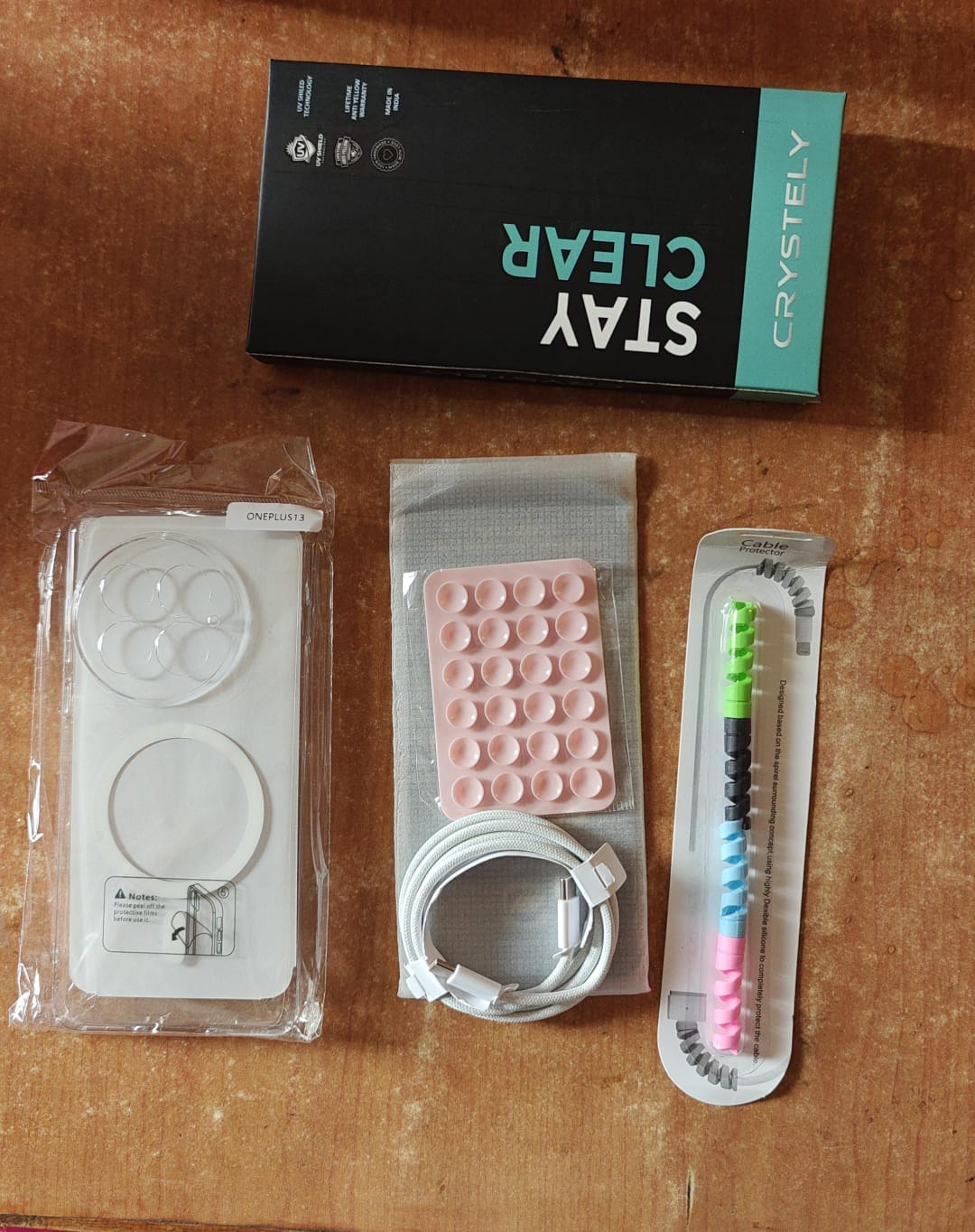 Customer photo review of OnePlus 12 - Anti Yellow MagSafe Clear Case