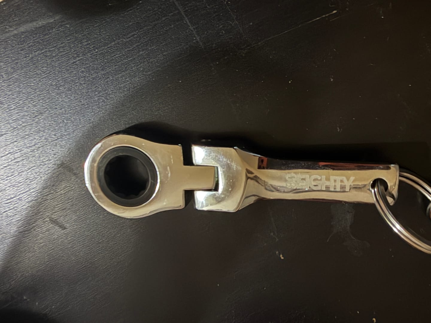 Customer photo review of 80Eighty® 10mm Wrench Keychain