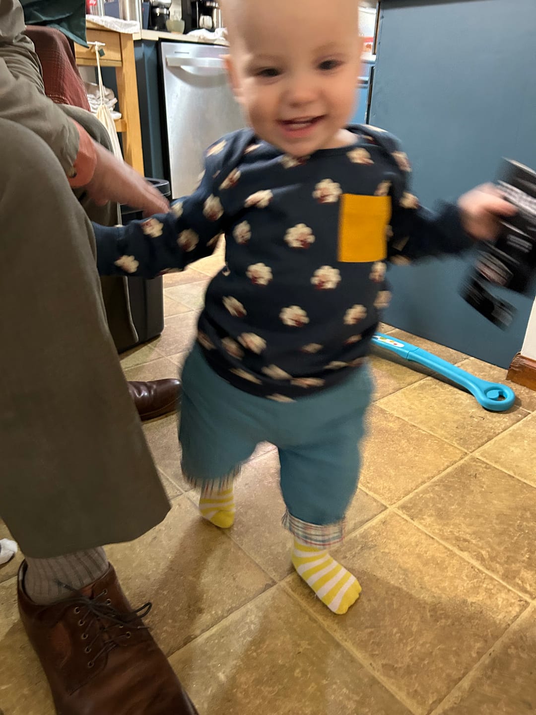 Customer photo review of Sleeping Sheep Organic T-Shirt & Jogger Playset