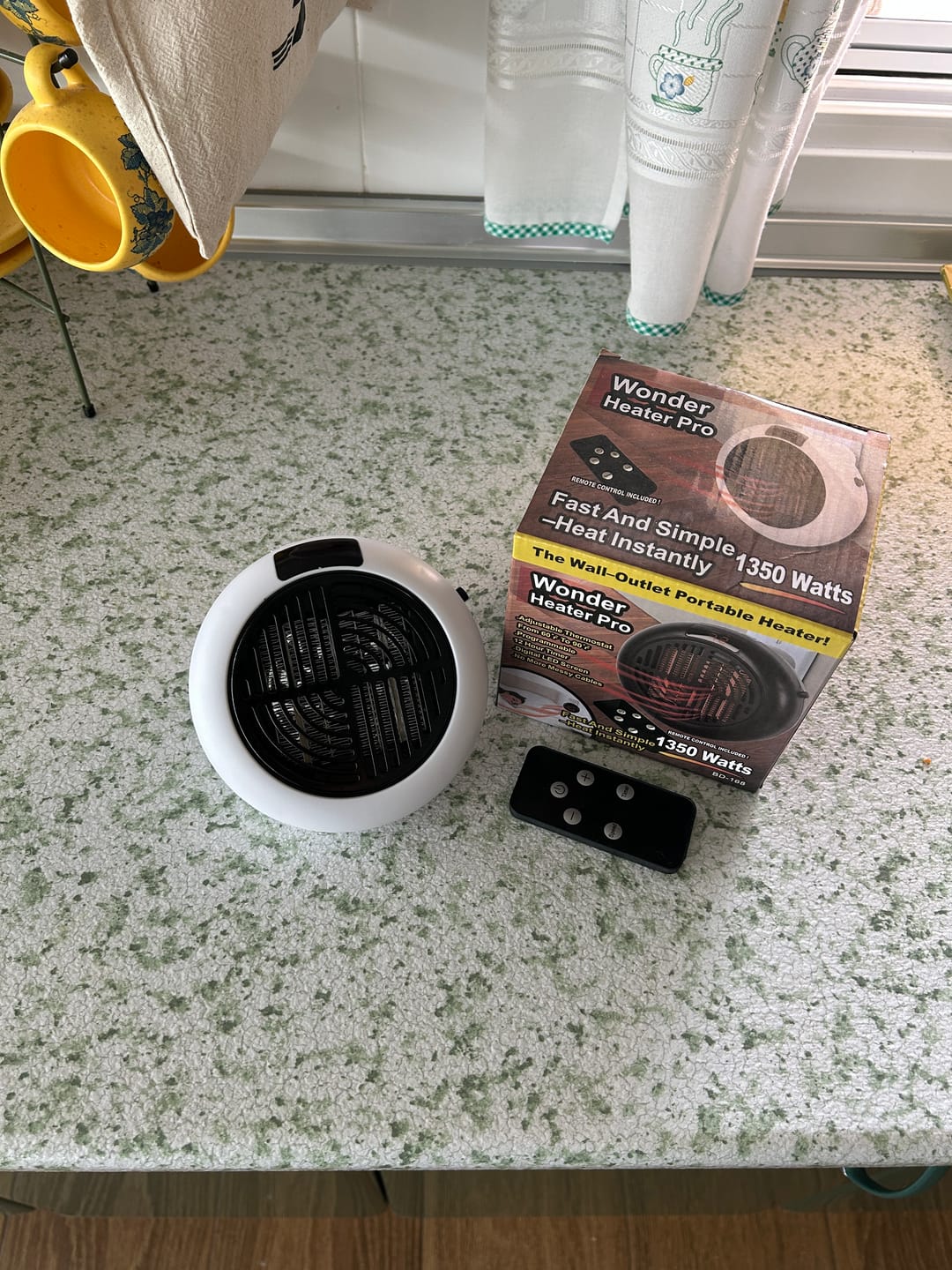 Customer photo review of minicalefactor termocerámico portatil