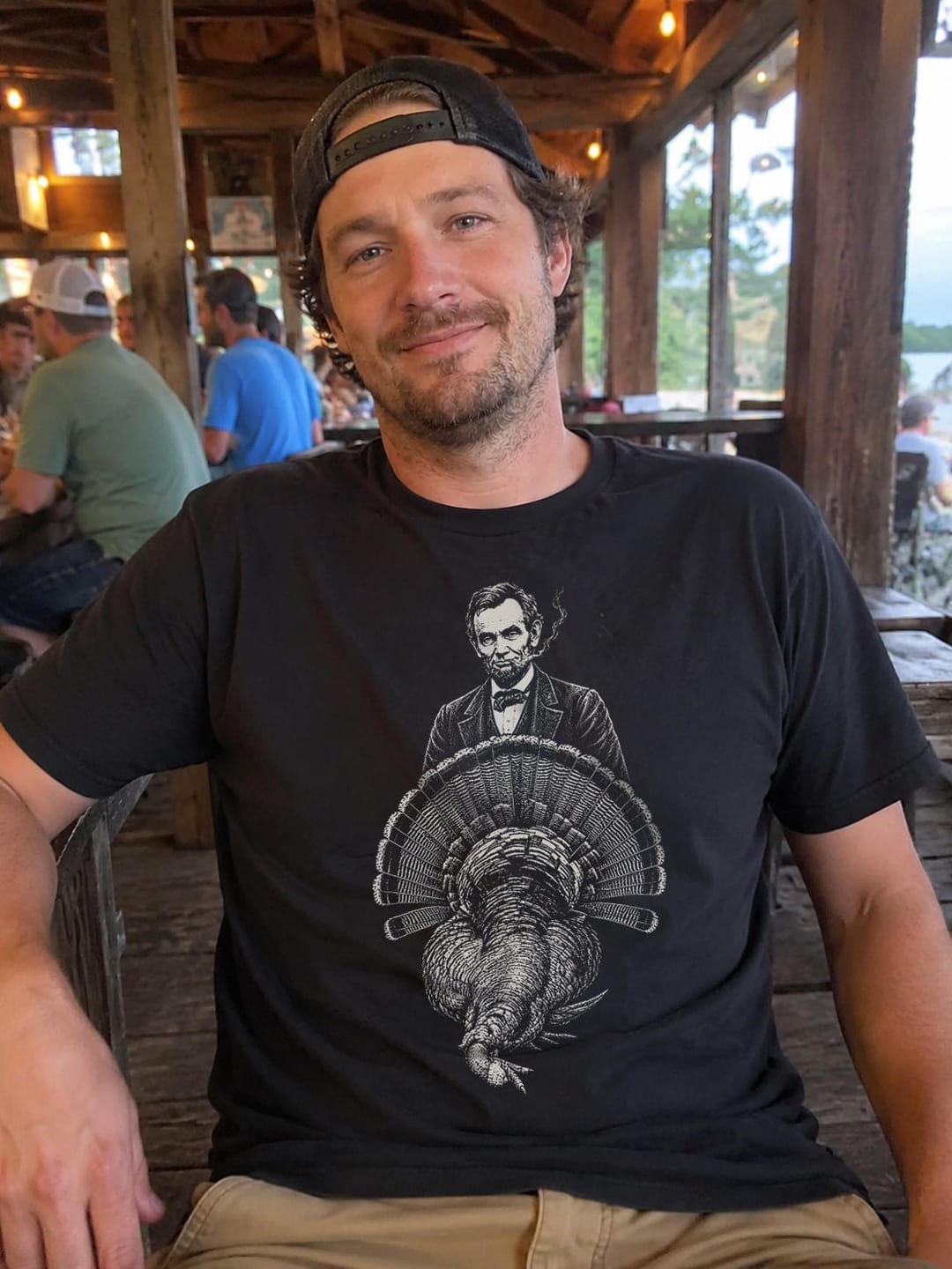 Customer photo review of Lincoln Turkey Hunt T-Shirt