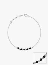 Customer photo review of Silver Gypsy Gleams Anklet