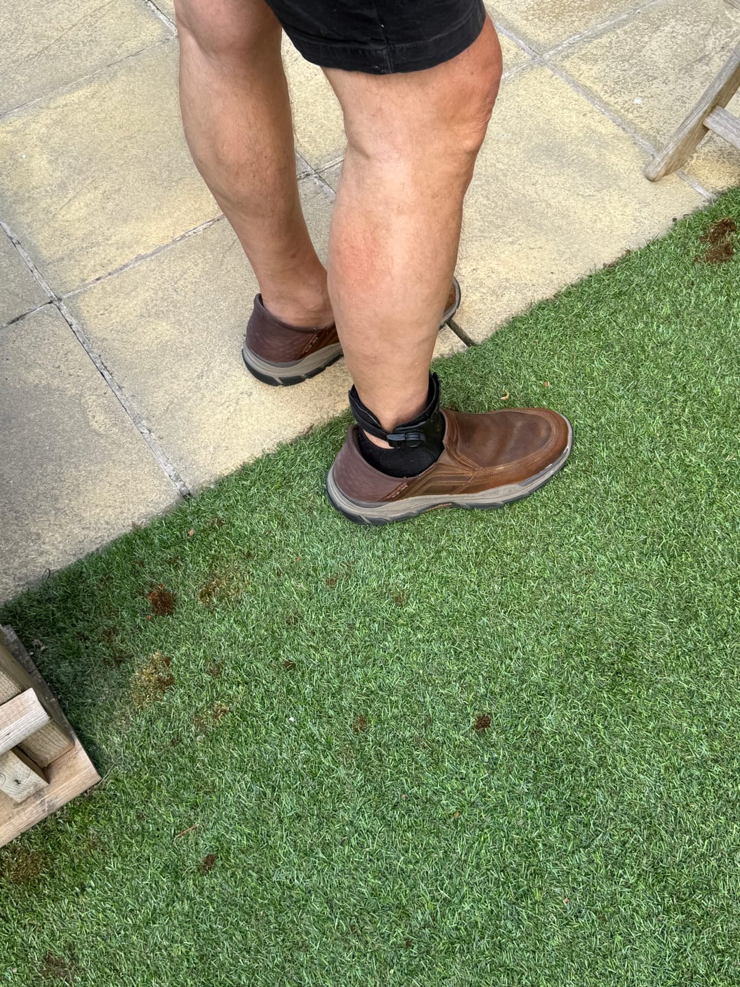 Customer photo review of Morehea Foot Drop AFO Brace