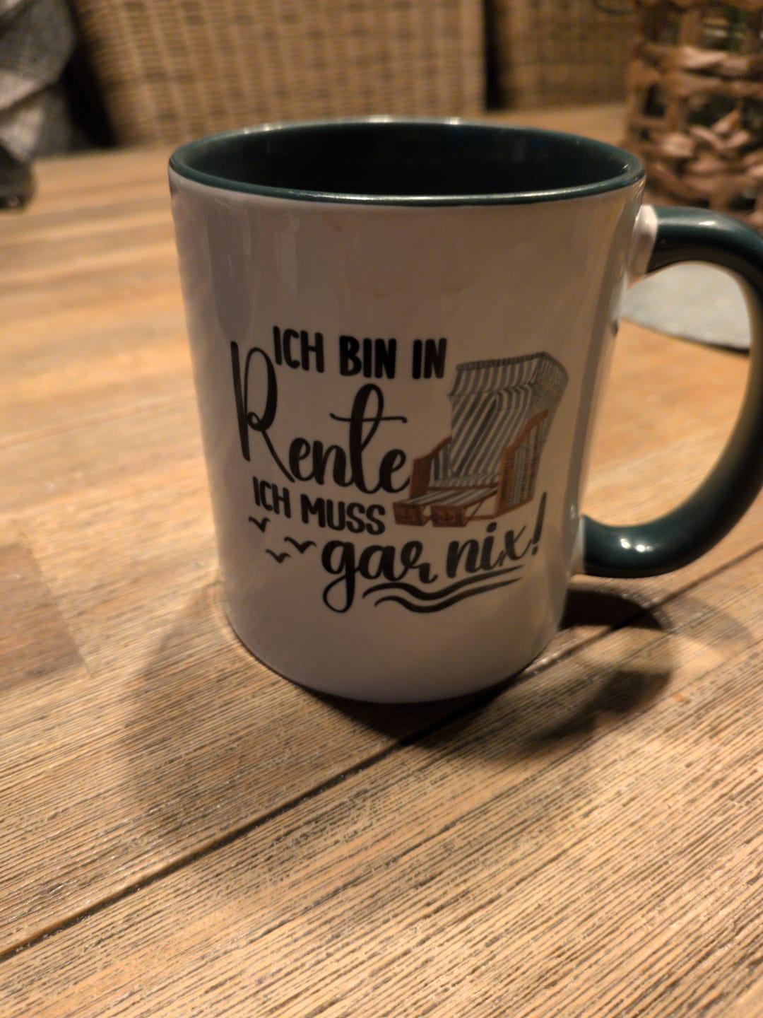 Customer photo review of Möwe Nee · Keramiktasse Zweifarbig