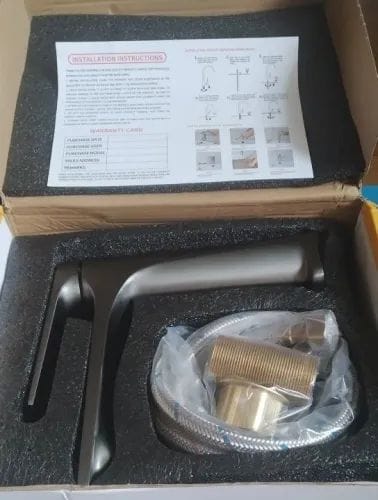 Customer photo review of Torneira Para Banheiro Monocomando Lavabo Modelo Royal Atlas