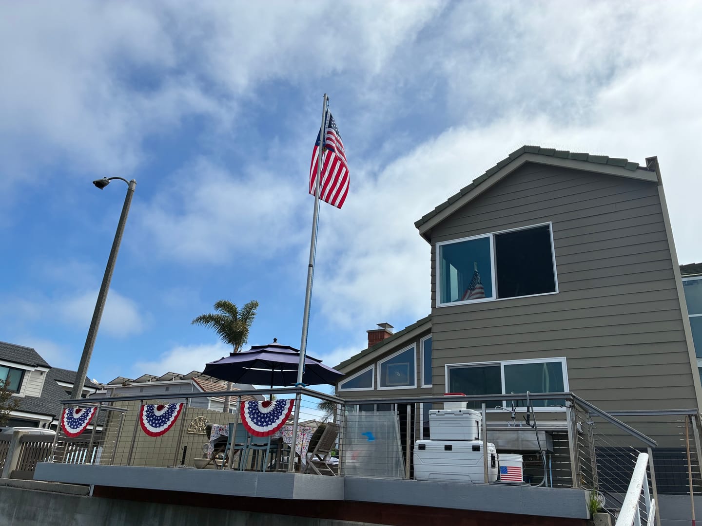 Customer photo review of 3' x 5' American Flag
