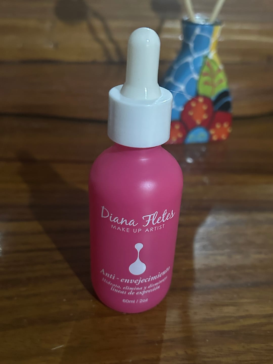 Customer photo review of Suero Anti - Envejecimiento