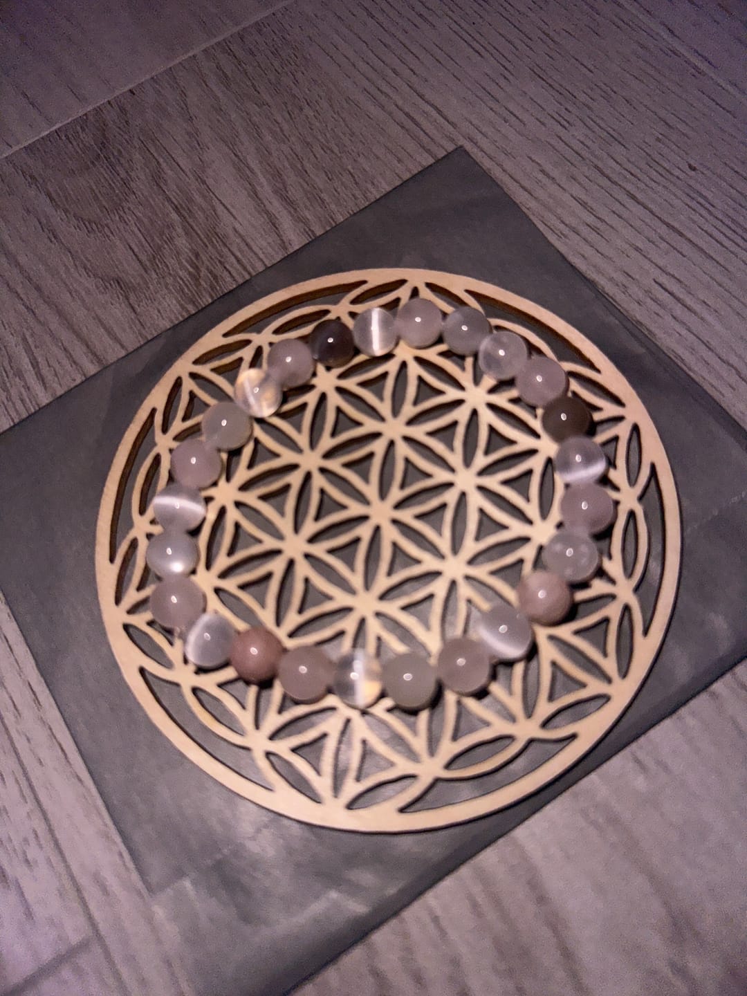 Customer photo review of Fleur de Vie en mdf, différentes tailles