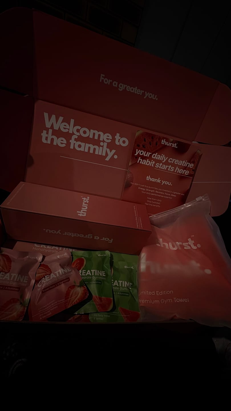 Customer photo review of Creatine Gummies - Pre-order | Ships ~30th Sept