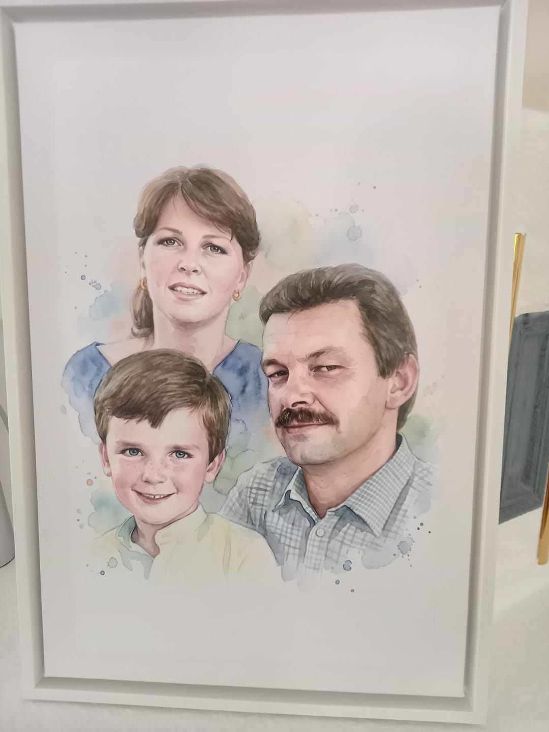 Customer photo review of Tierportrait als Aquarell-Kunstwerk