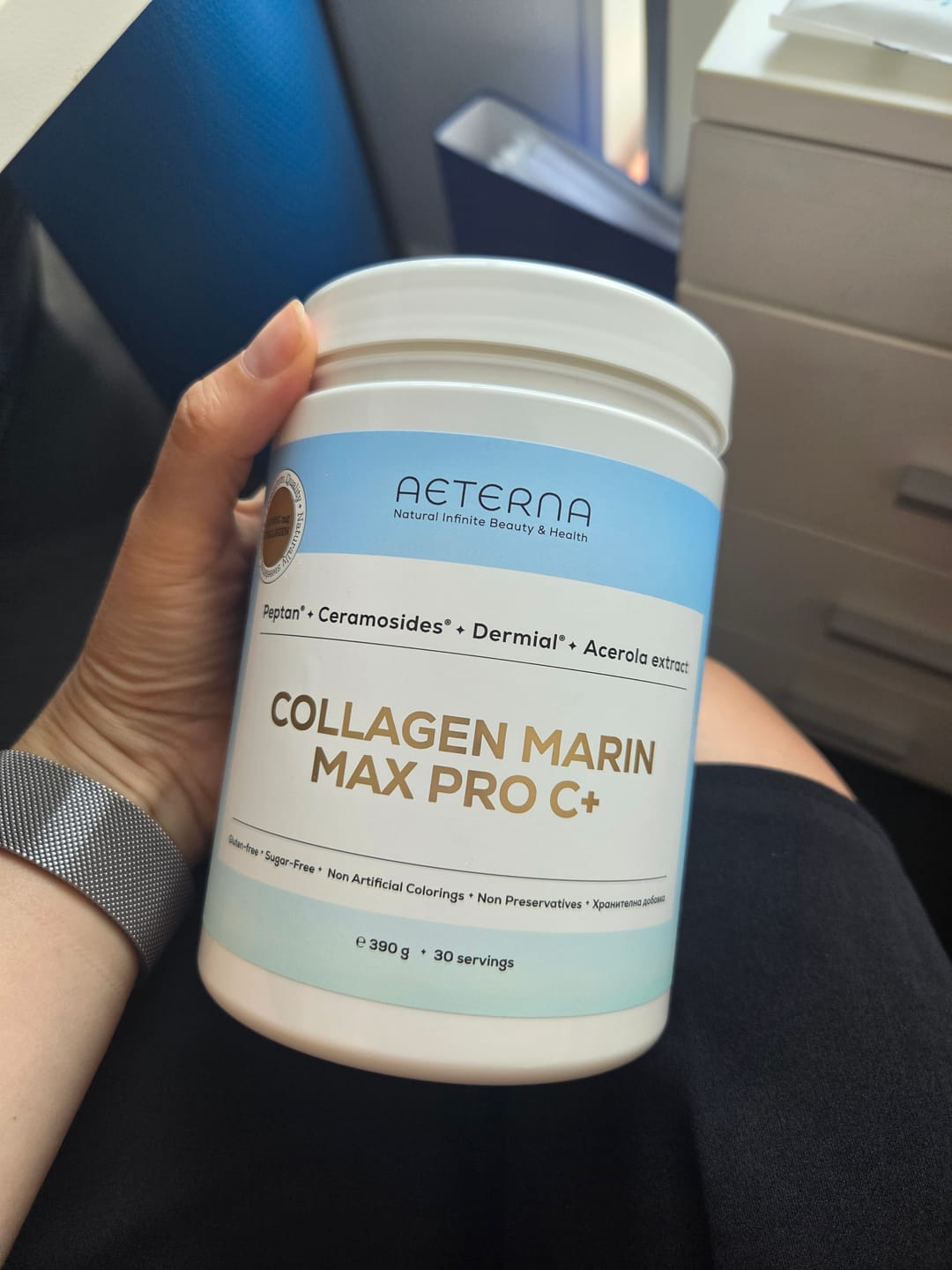 Customer photo review of COLLAGEN MARIN MAX PRO C+ AETERNA