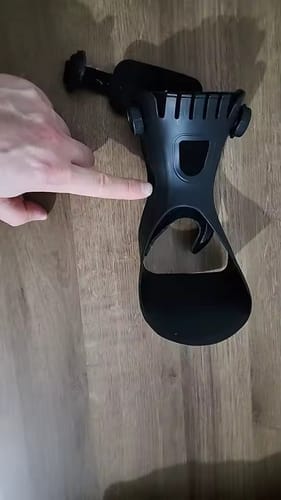 Customer photo review of Morehea Foot Drop AFO Brace