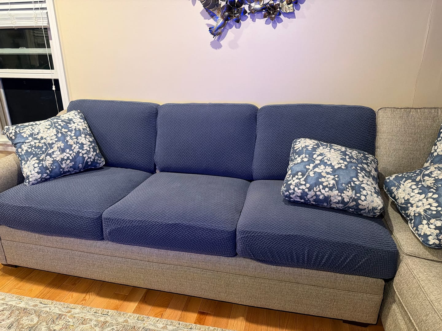 Customer photo review of Dog Proof Cushion Covers