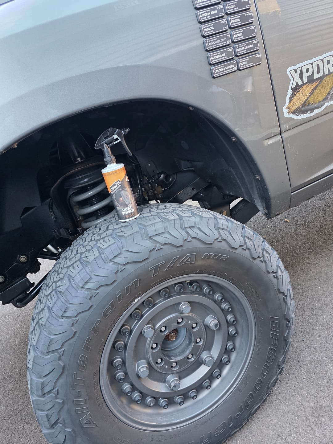 Customer photo review of 4x4 Rust Shield
