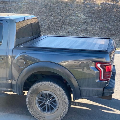 Customer photo review of RetraxPRO Xr Retractable Tonneau Cover Industrial Strength Aluminum Construction 2015-2020 Ford F-150 5' 7 inch Bed without Stake Pockets