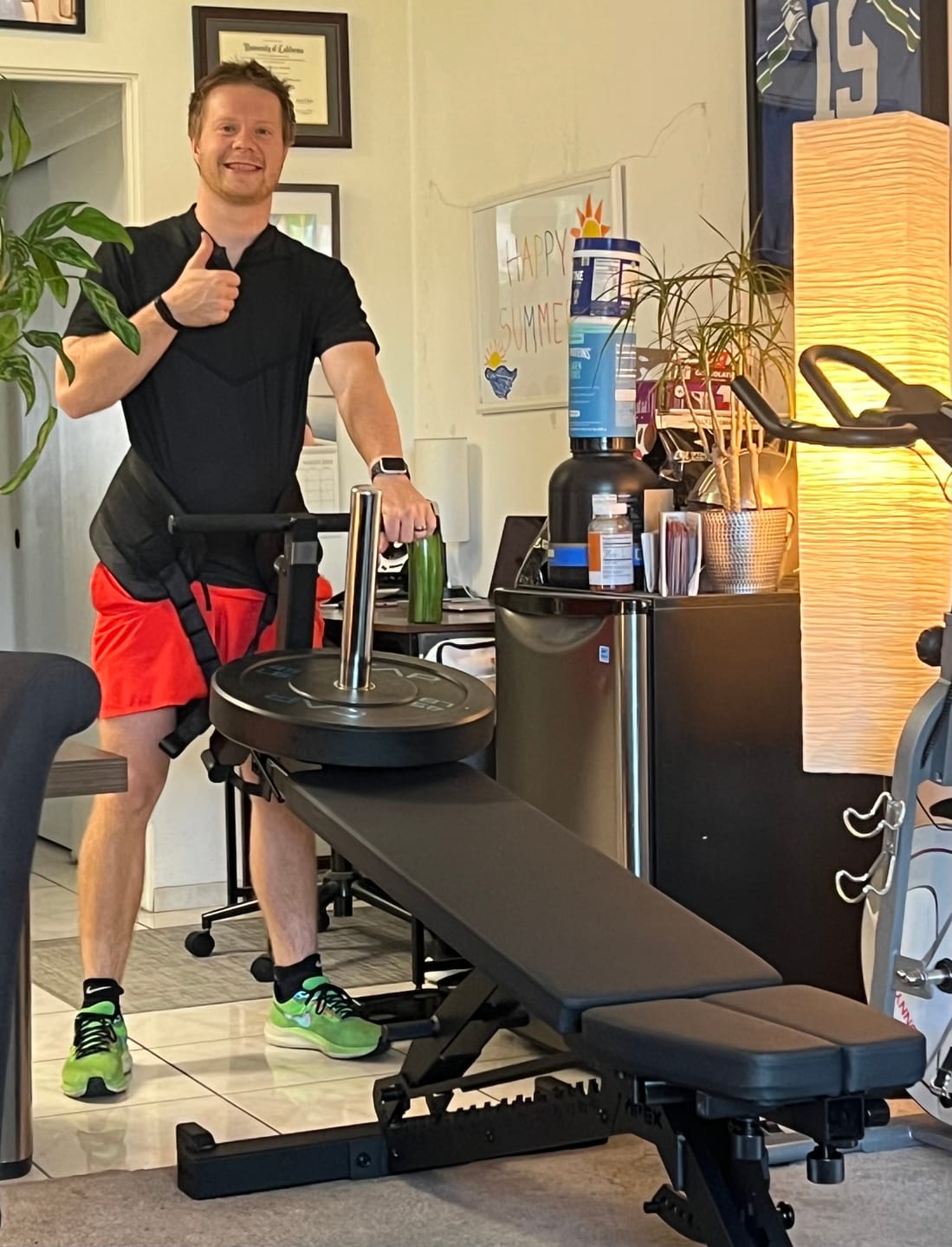 Customer photo review of APEX BARRETT BELT SQUAT