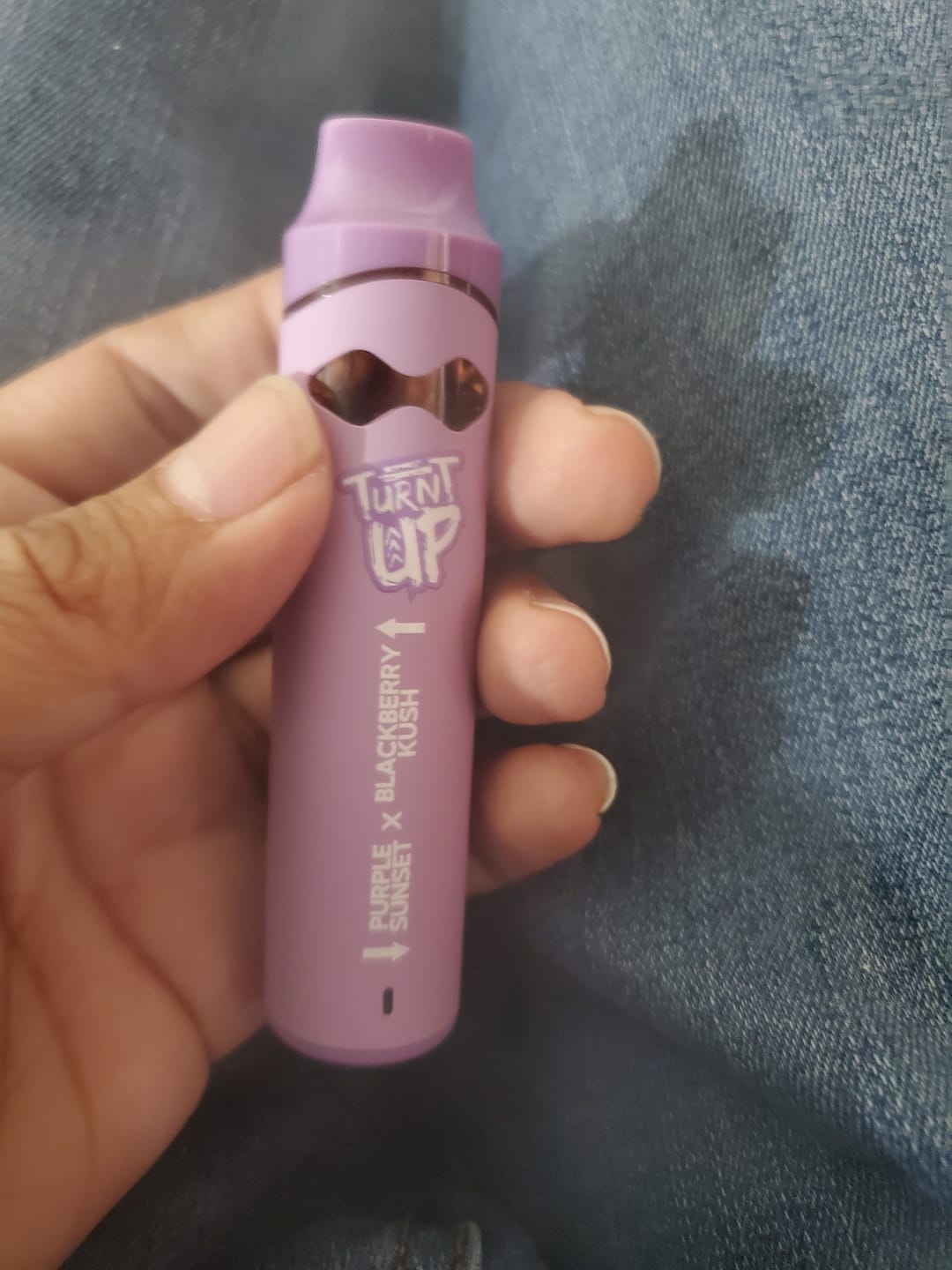Customer photo review of 2g Dual Flavor Disposable - Purple Sunset x Blackberry Kush