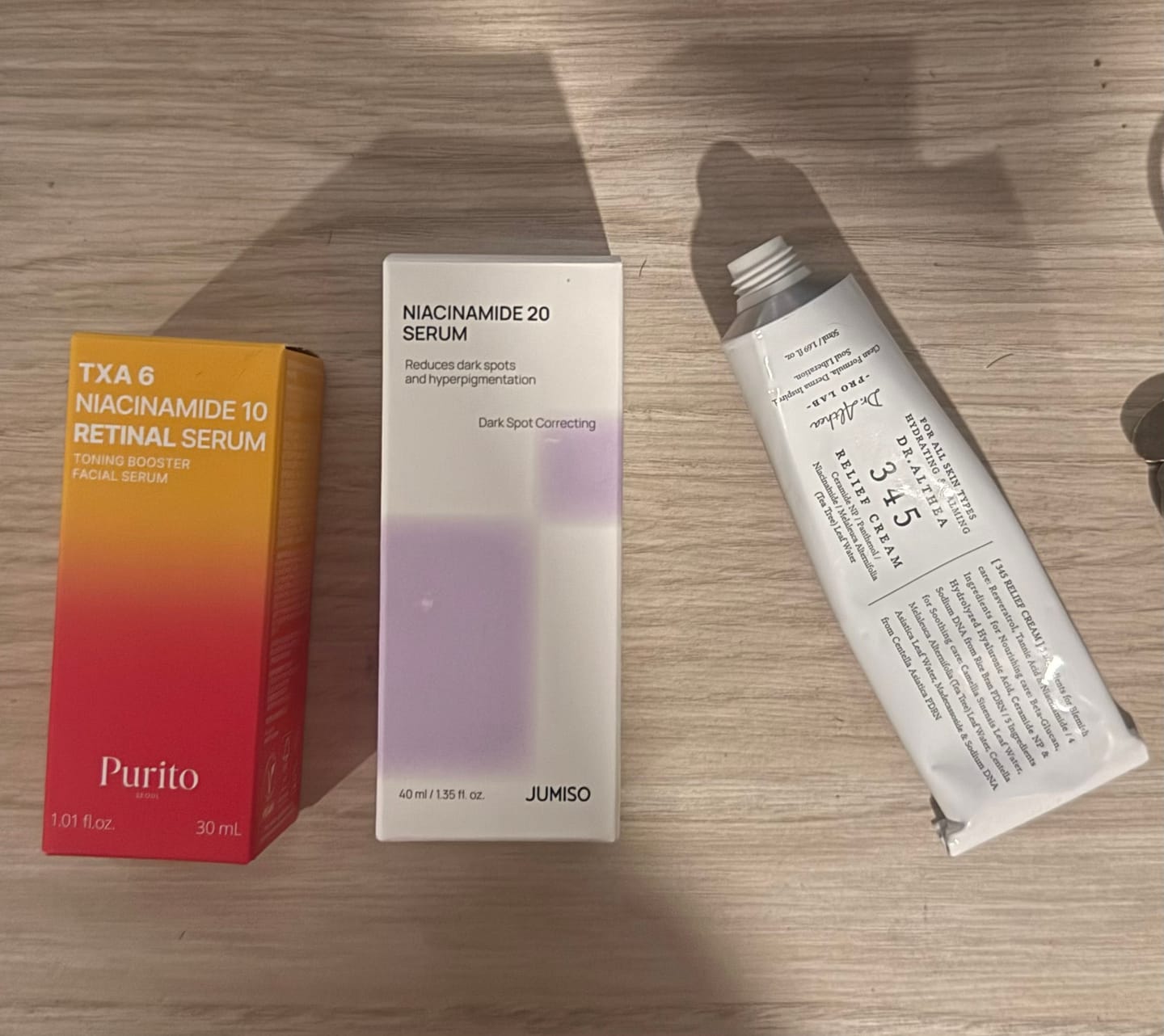 Customer photo review of DR. ALTHEA - 345 Relief Cream 50 ML | Crema Regeneradora y Antiinflamatoria
