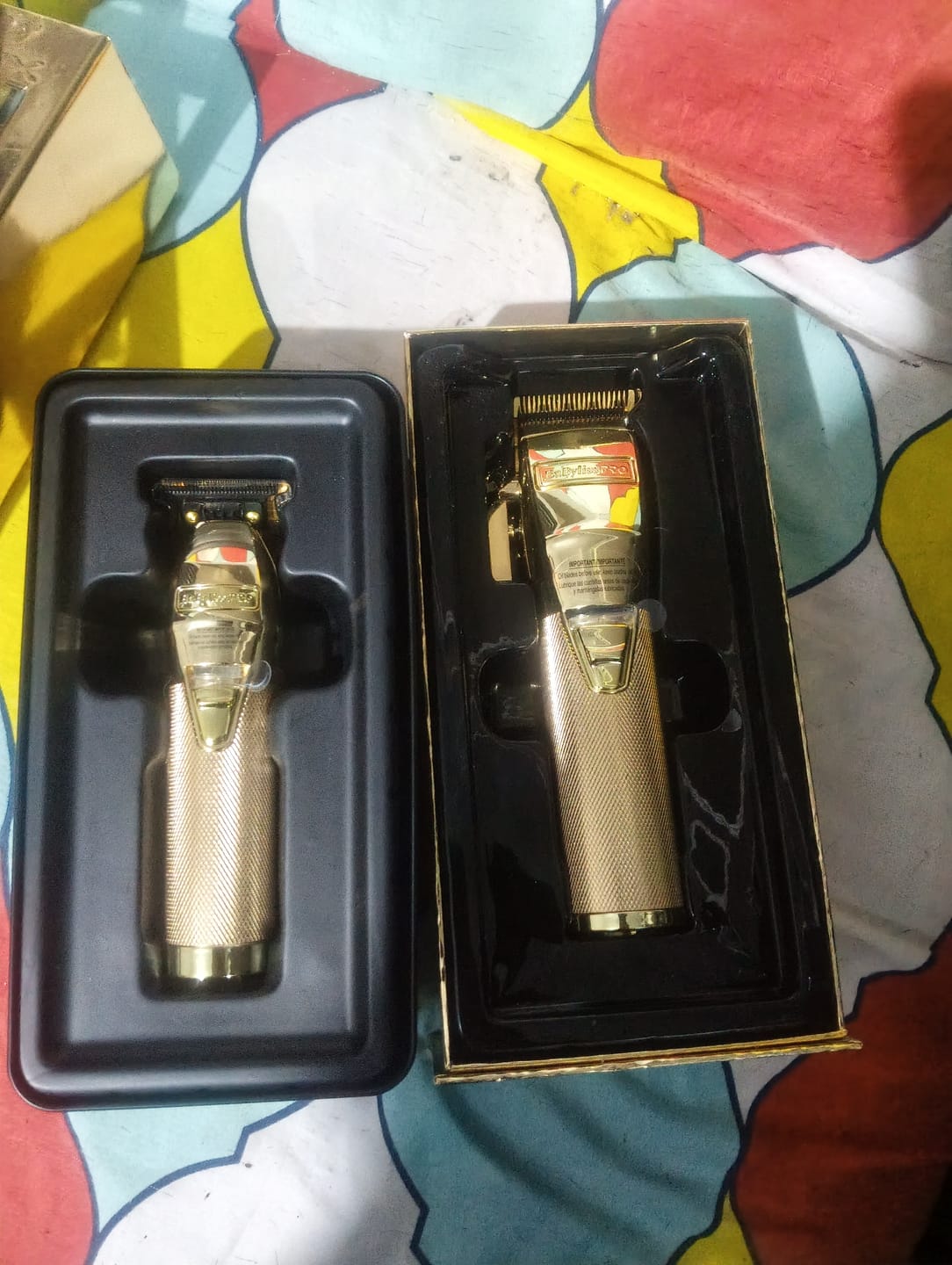Customer photo review of BaByliss PRO - Combo Clipper & Trimmer Plus GOLD