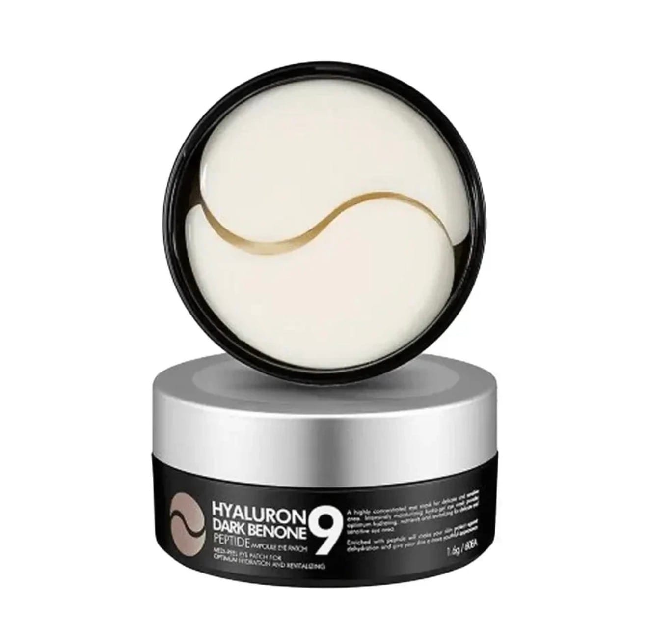 Customer photo review of Izgaismojoši patči ar peptīdiem Medi-Peel Hyaluron Dark Benone Peptide 9 Ampoule Eye Patch